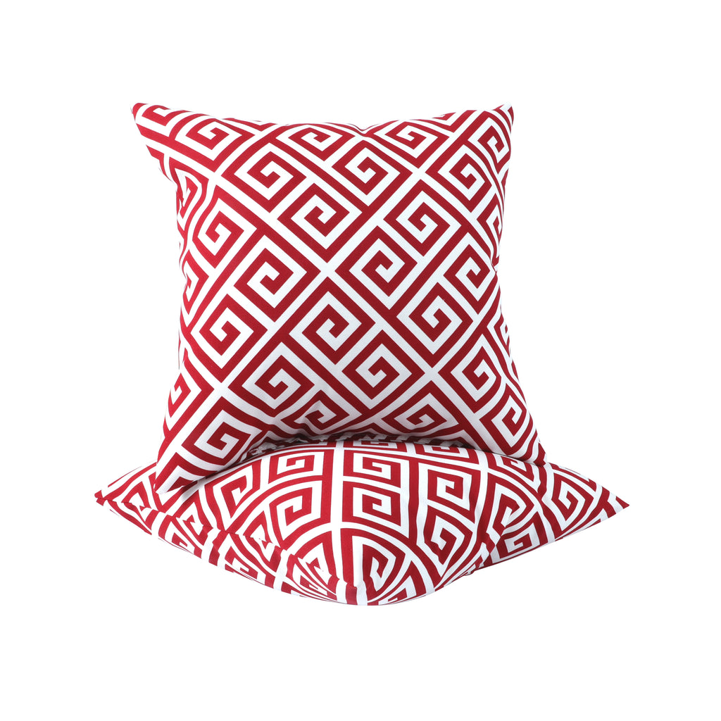 4 Pack Outdoor Pillow Covers - Water-Repellent Decorative Cushion Covers