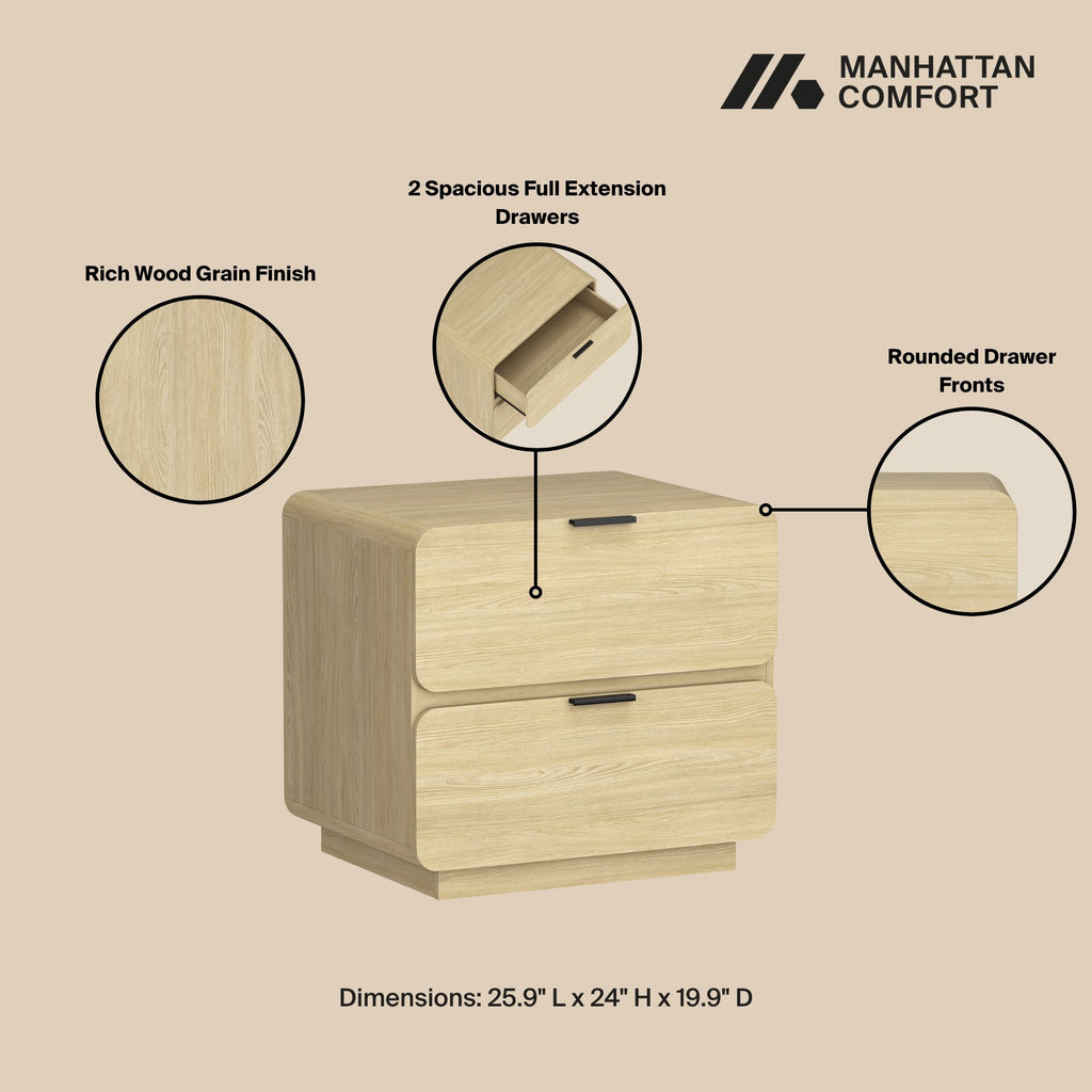 Chrystie 26" Nightstand