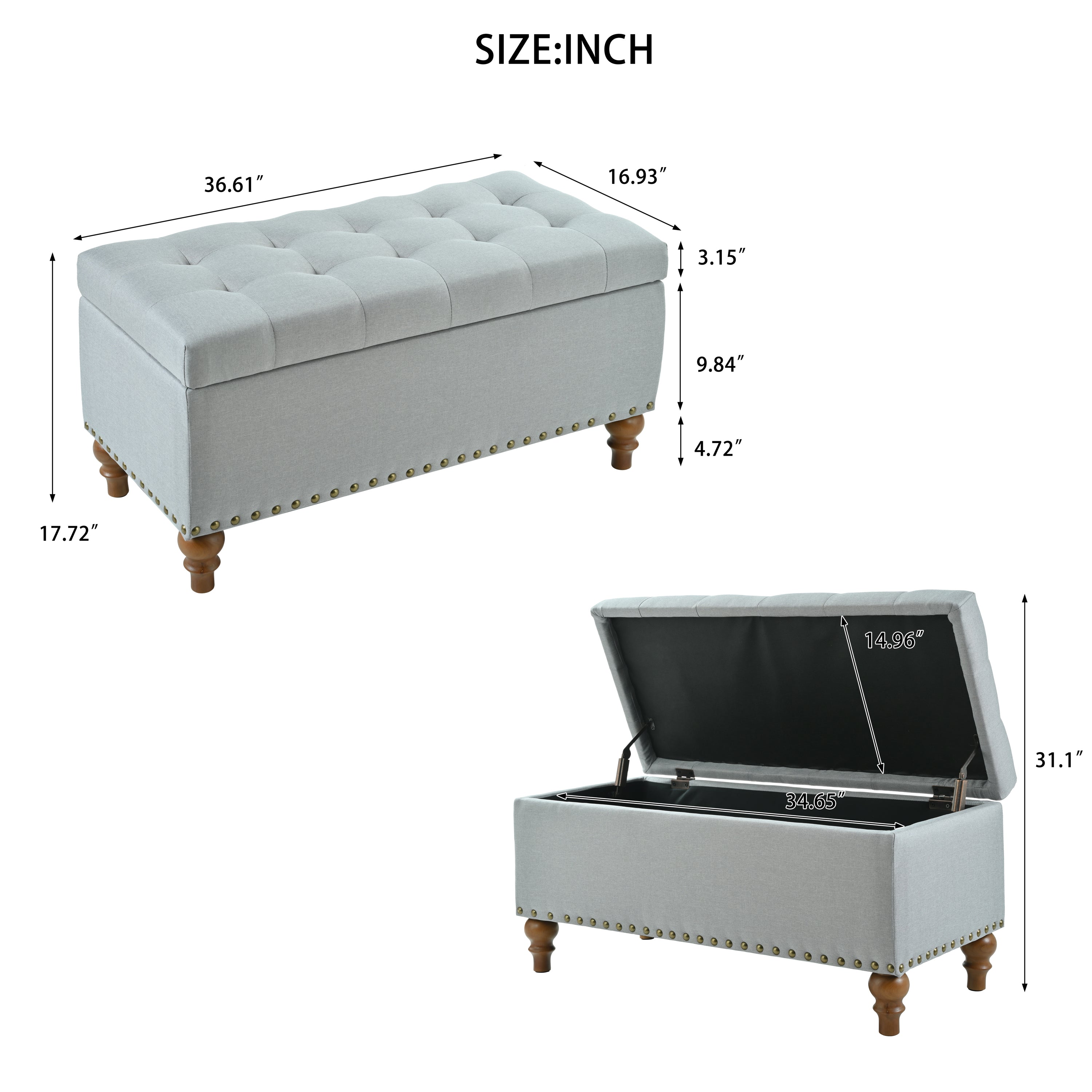 Ottoman Storage Bench