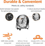 24 In. Heavy Duty Metal Industrial Drum Fan