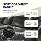 131" U-Shape Cloud Sectional Couch