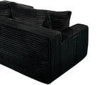 94 Inch Right Chaise L Shaped Boneless Cloud Sectional Sofa