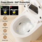Fully Intelligent Toilet with Automatic Flip Cover