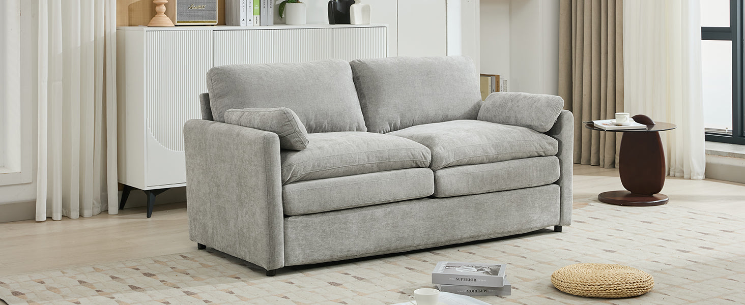 68.1" Cozy Upholstered Loveseat Sofa