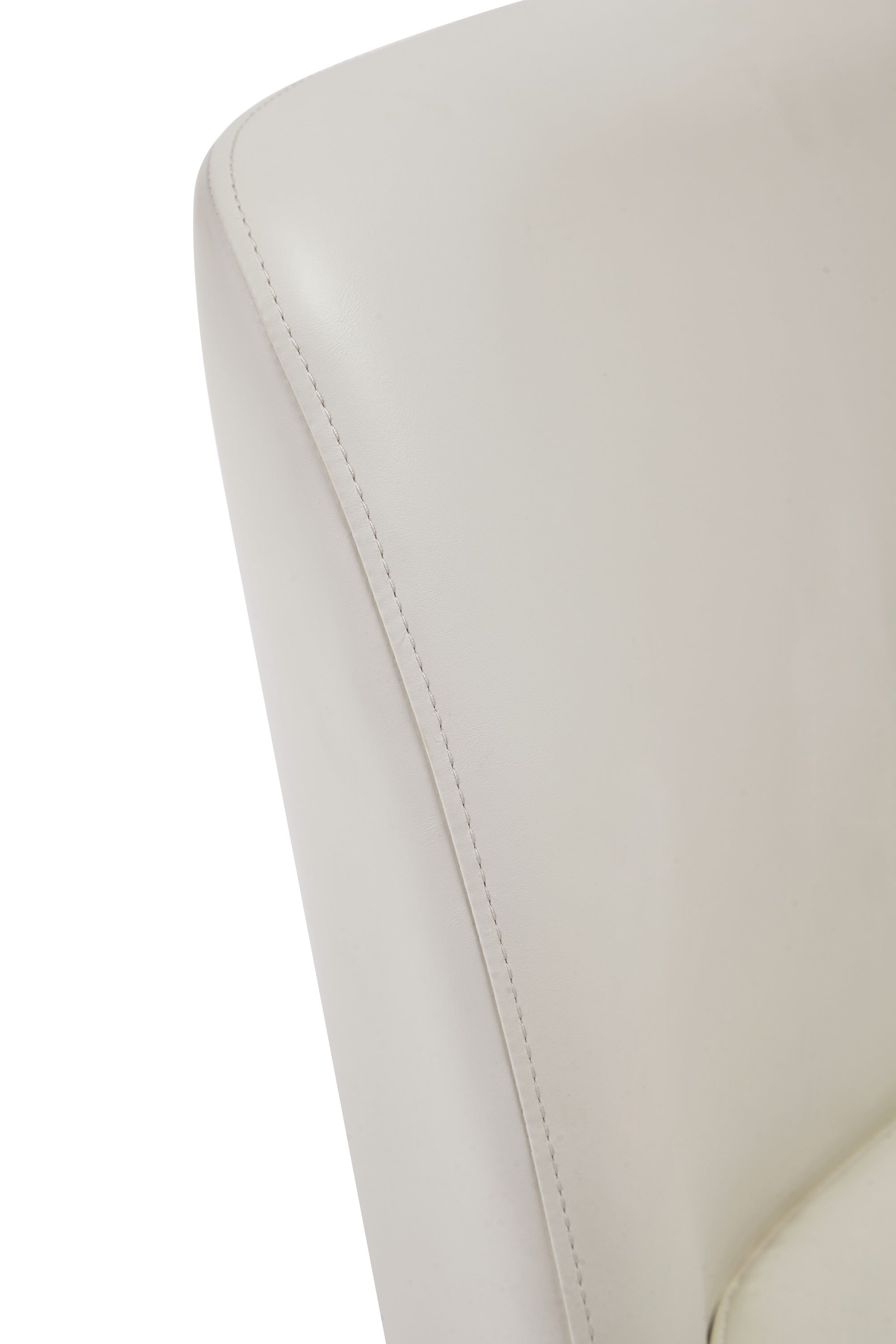 Serena Metal Vegan Leather Dining Chair