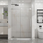 Goodyo Frameless Shower Door - 48" W x 72" H