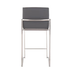 Contemporary High Back Counter Stool