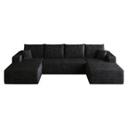 134" Cloud Sectional Sofa