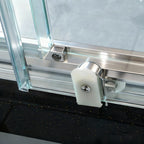 Shower Door 60" W x 72" H Single Sliding Bypass Shower Enclosure
