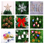6ft Artificial Christmas Tree with LED Energy-Saving Lights