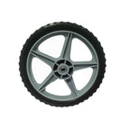 12" Spoked Plastic Wheel and Tire - 10 Pack