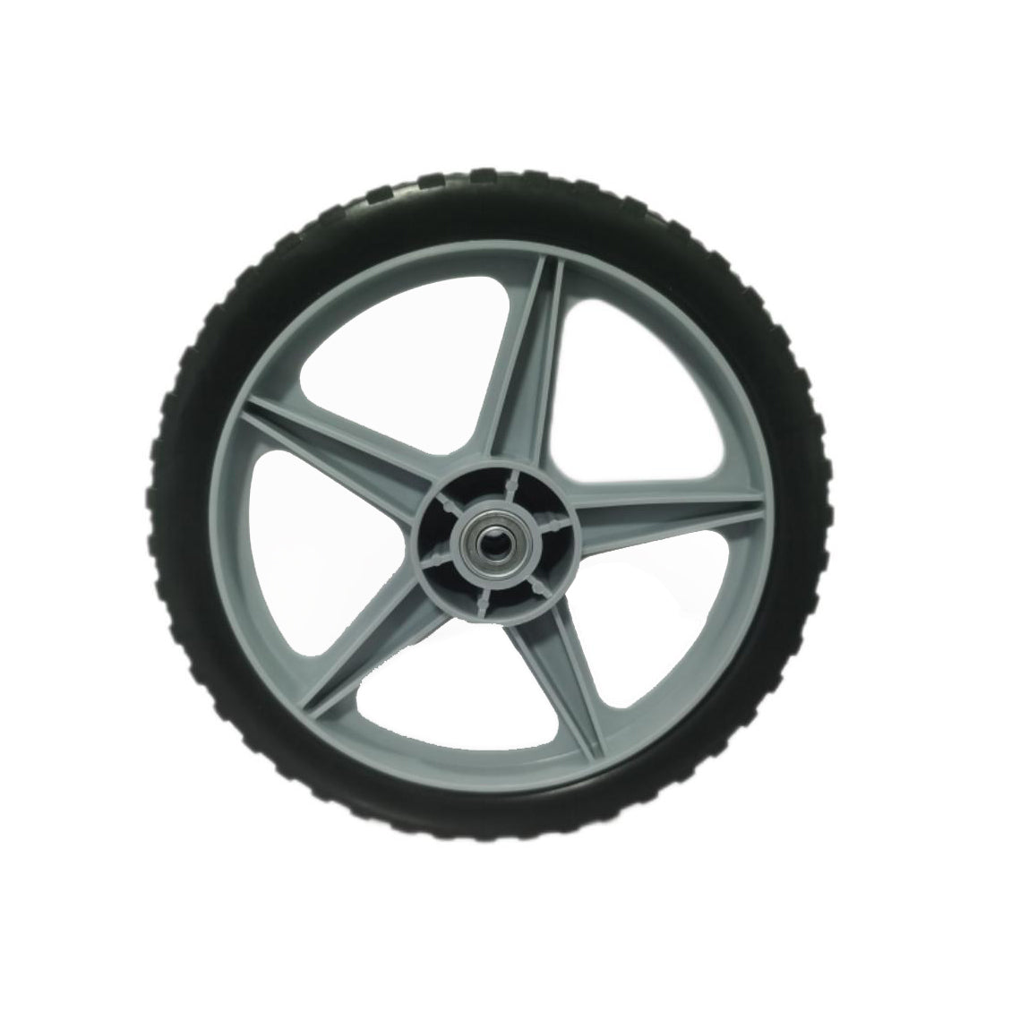 12" Spoked Plastic Wheel and Tire - 10 Pack