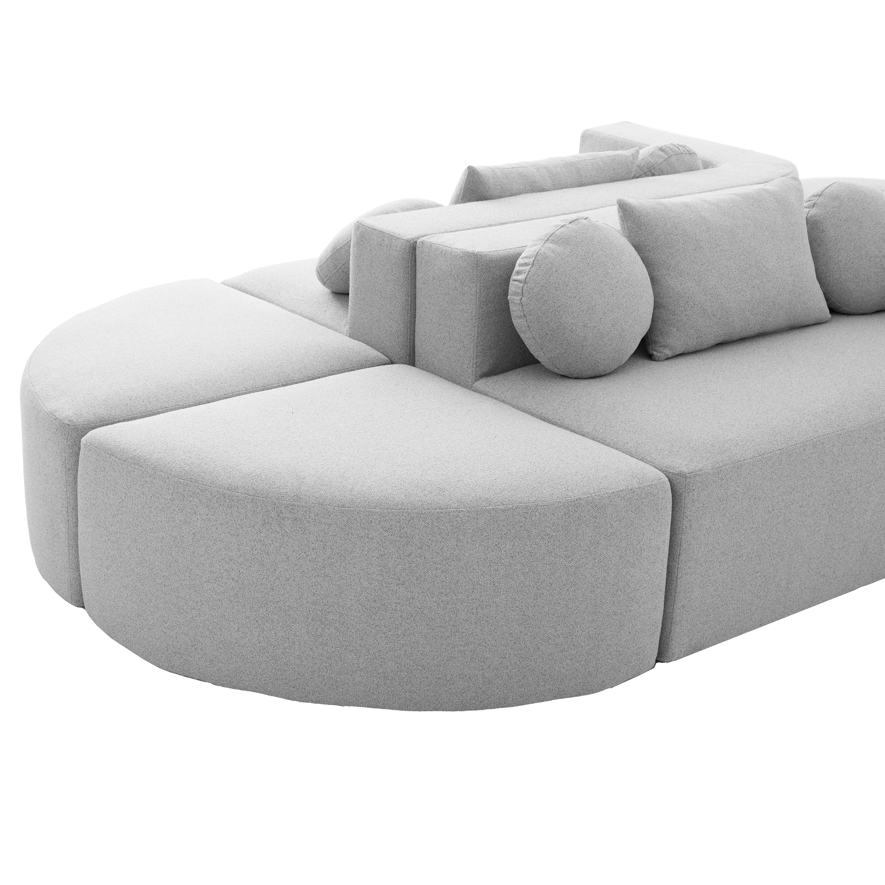Boneless Couch Modular Sectional Sofa