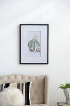 19.7x27.6" Botanical Wall Art Set of 2