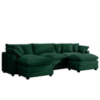 Oversized Modular Cushion Sofa Set