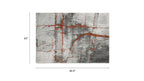 Quarry 5x6.5' Abstract Area Rug