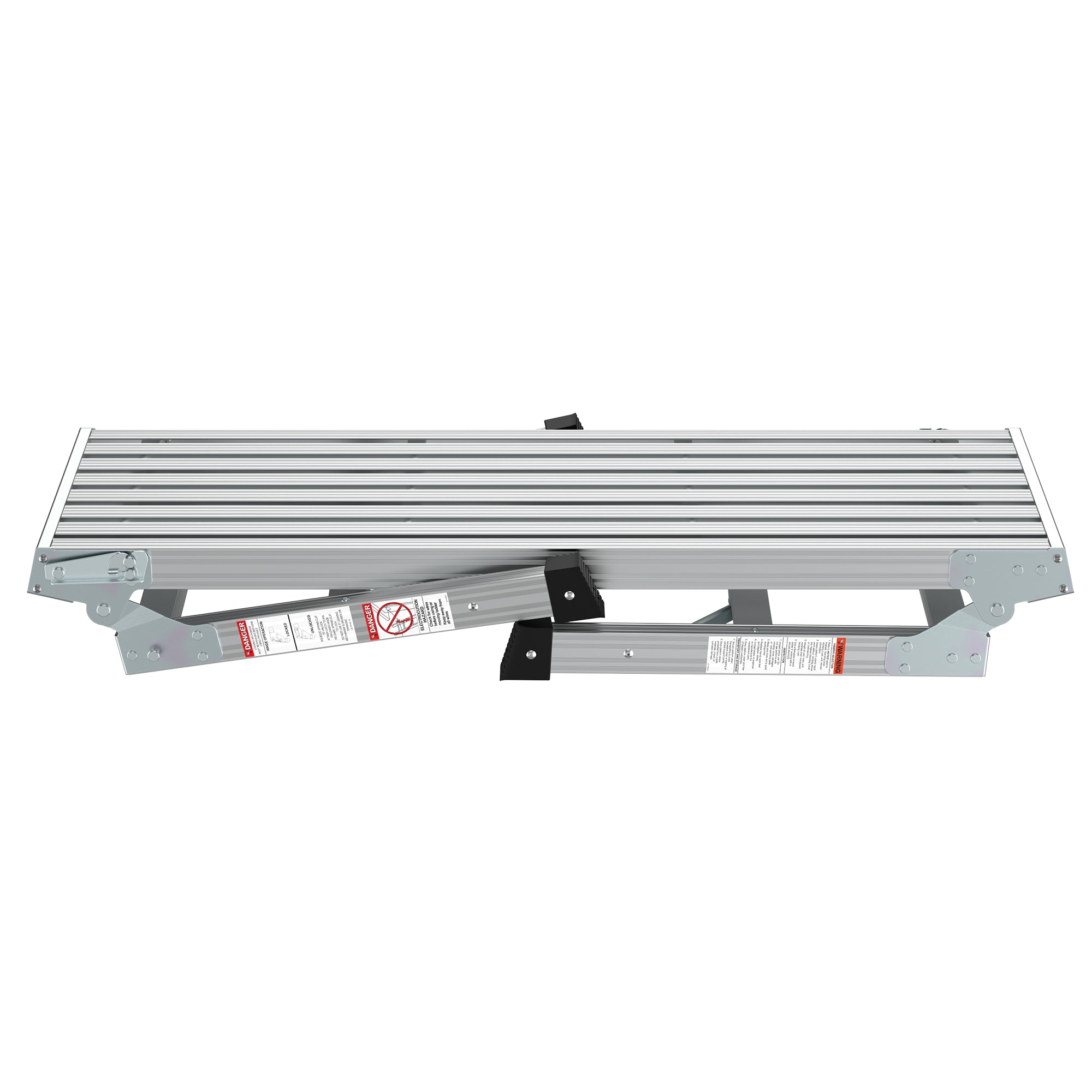 Portable Aluminum Work Platform Ladder