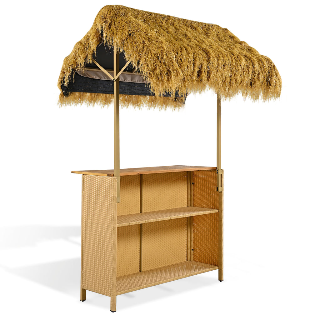 GO Hawaiian-Style Bar Height Patio Set