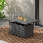 54.3” Outdoor Patio Fire Pit Table