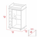 Dukat Bar Cart - Espresso