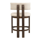 26" Counter Height Bar Stool, Upholstered Counter Stools (Set of 2)