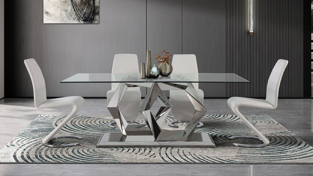 Marcus Horseshoe Dining Chair Set
