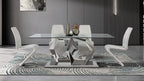 Marcus Horseshoe Dining Chair Set