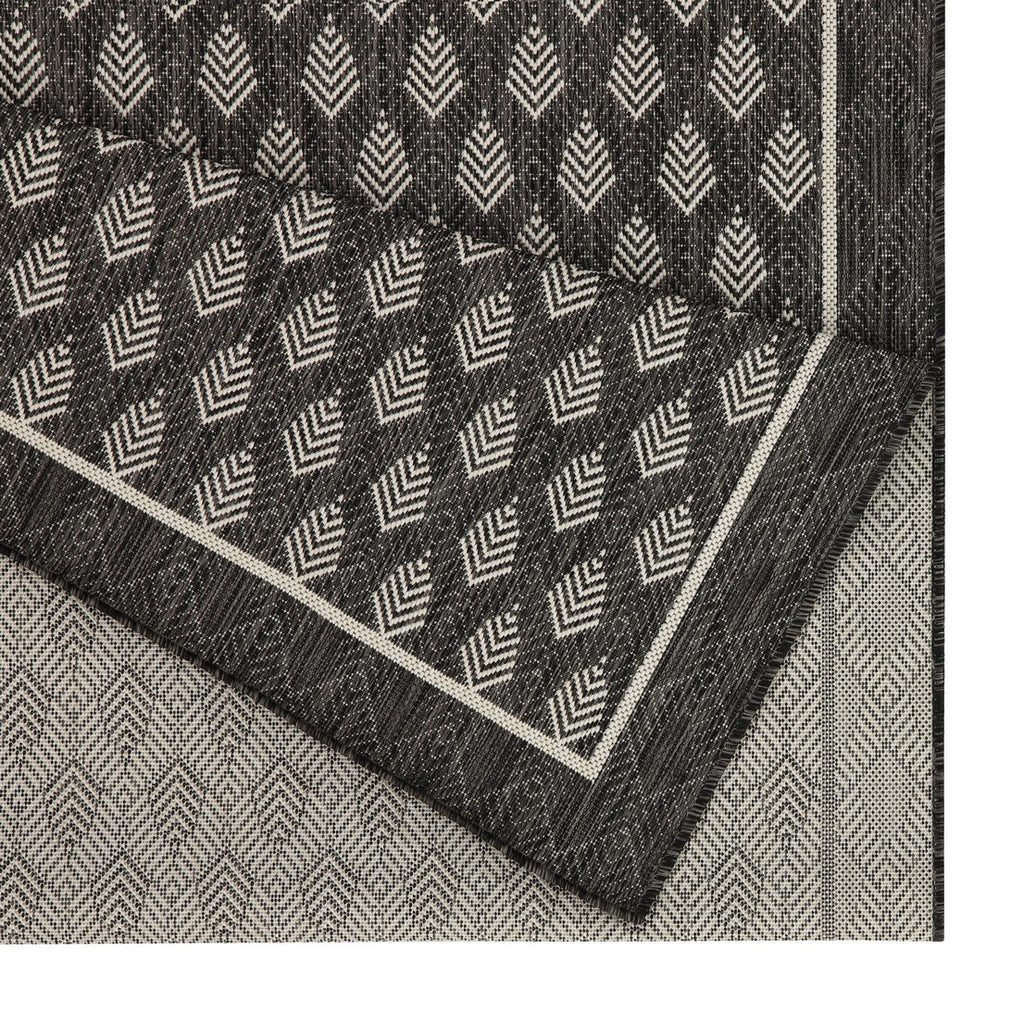Sunshine GC_HAR2008 Anthracite Indoor/Outdoor Area Rug
