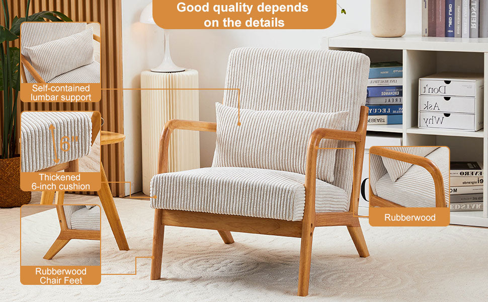 Mid-Century Modern Accent Chair
