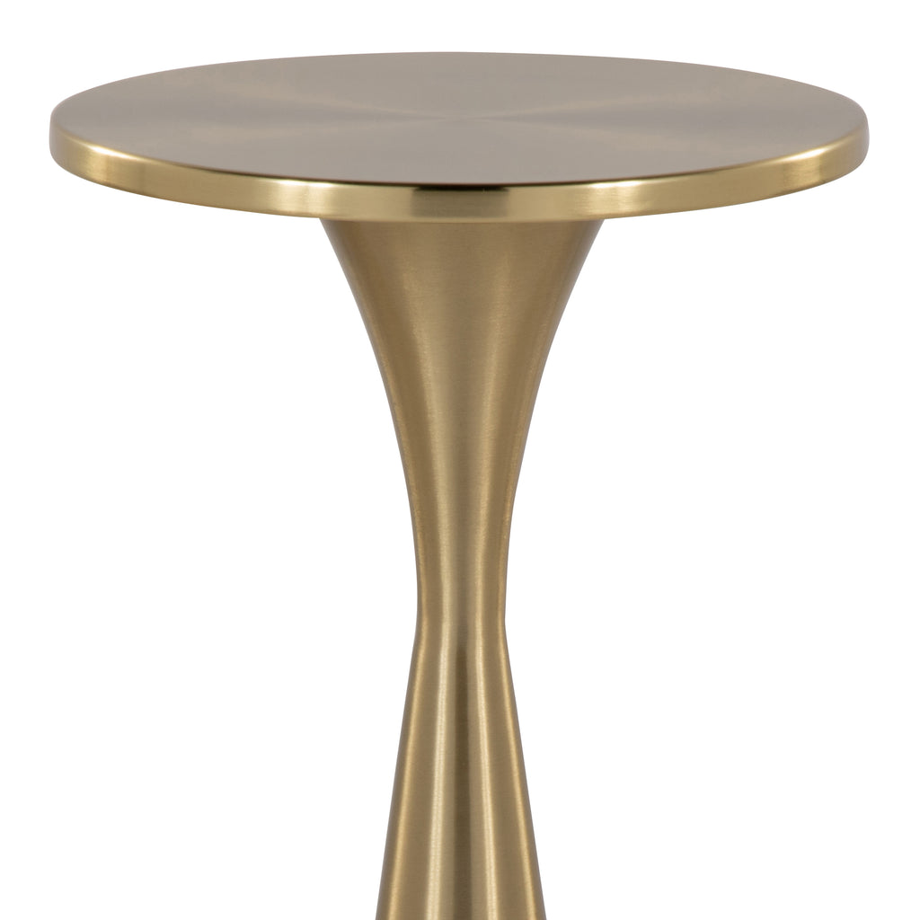 22" Contemporary Metal Side Table