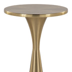 22" Contemporary Metal Side Table
