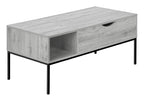 Coffee Table, 42" L, Rectangular, Cocktail, Lift-top