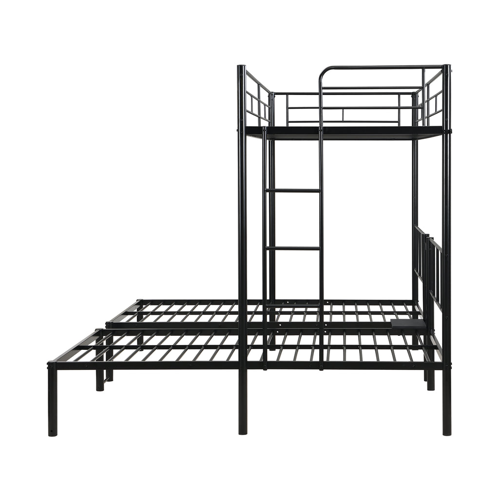 Triple Twin Over Twin Bunk Bed