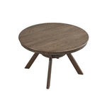 47.24'' Round Rubber Wood Dining Table for 4-6