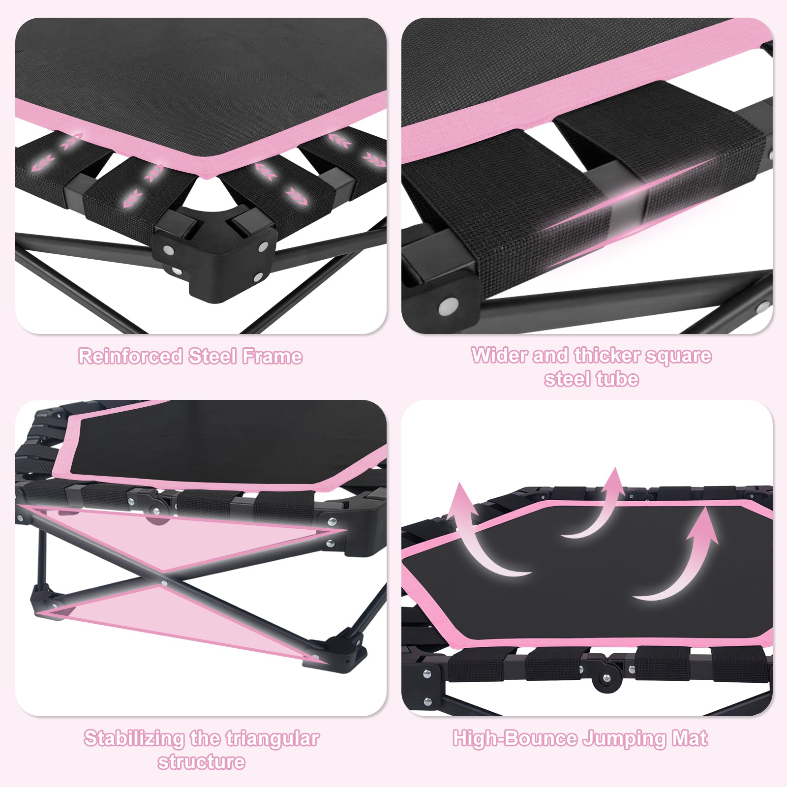 42" Foldable Mini Trampoline
