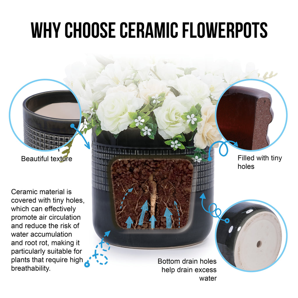 Handmade Ceramic Garden Pots & Planters