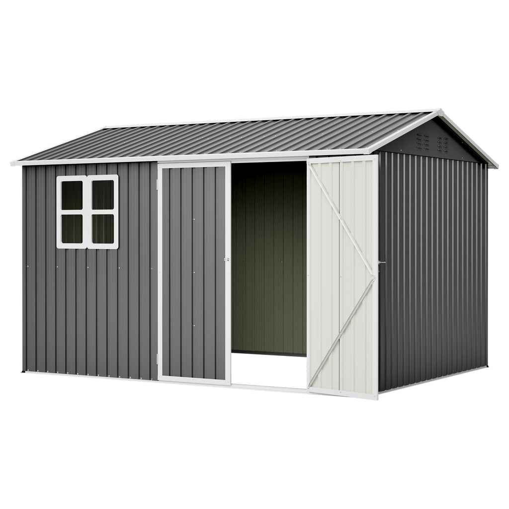 10'x8' Oversized Steel Storage Shed