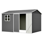 10'x8' Oversized Steel Storage Shed