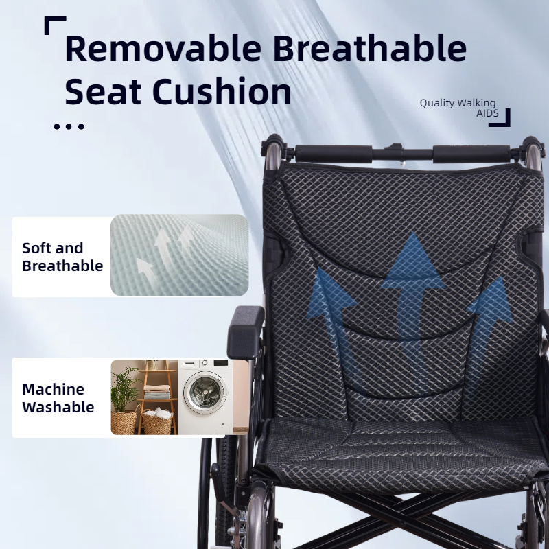 Aluminium Multi-Functional Manual Wheelchair