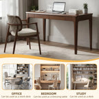 Solid Wood Desk with Drawers