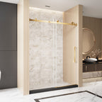 Frameless Single Sliding Shower Door