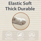 136" Plush Cloud 3-Seater Sofa