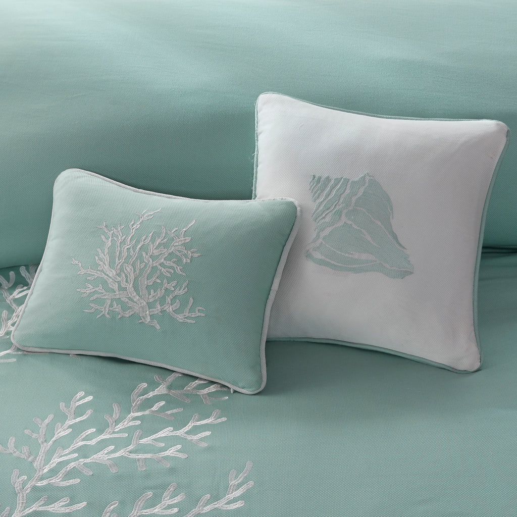 Duvet Cover Mini Set Aqua King/Cal King