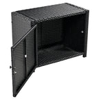 Spa Surround Spa Frame Quadrilateral Outdoor Rattan Sectional Sofa Set