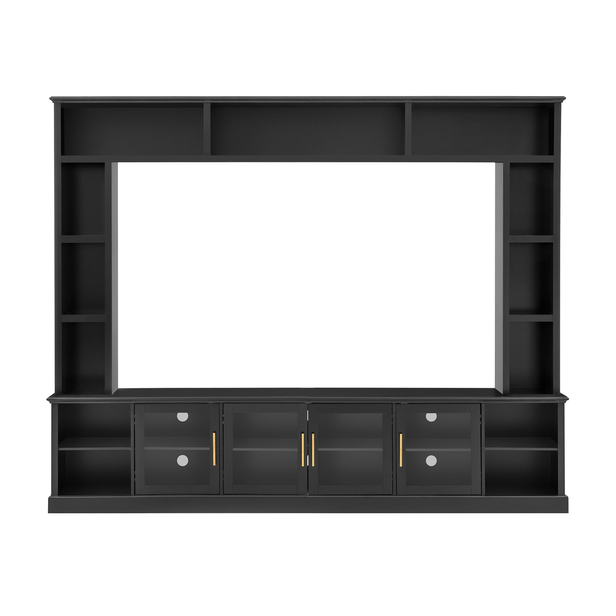 Entertainment Center Wall Unit for TVs Up to 80"