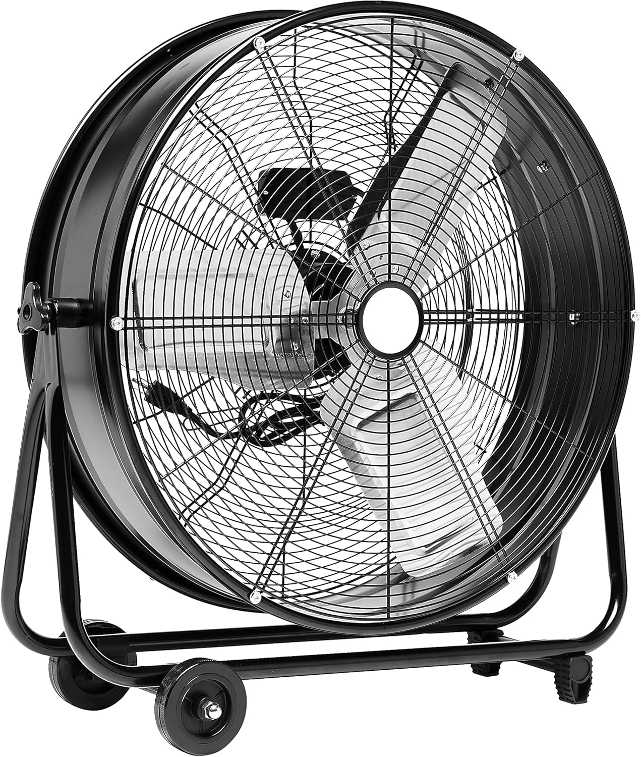 24 In. Heavy Duty Metal Industrial Drum Fan