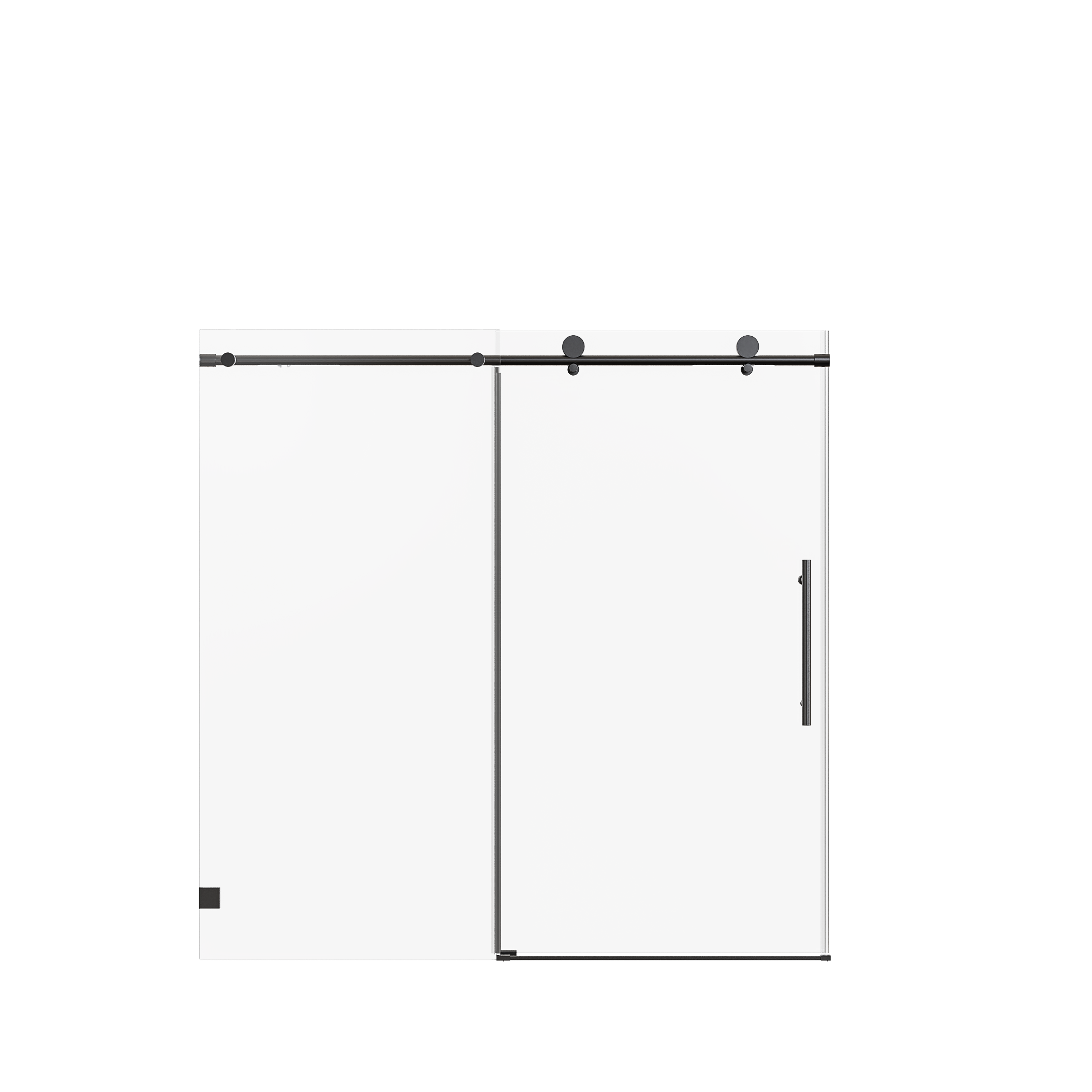 Frameless Single Sliding Soft-Close Shower Doors