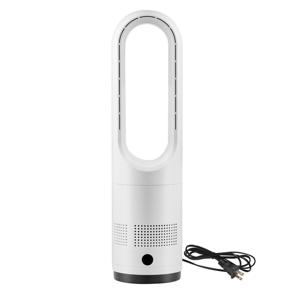 Bladeless Tower Fan with 80° Oscillation and Remote Control