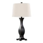 29" Contemporary Polyresin Table Lamp in Oil Rubbed Bronze