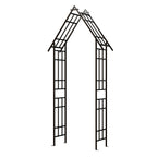Metal Garden Arch with Adjustable Width